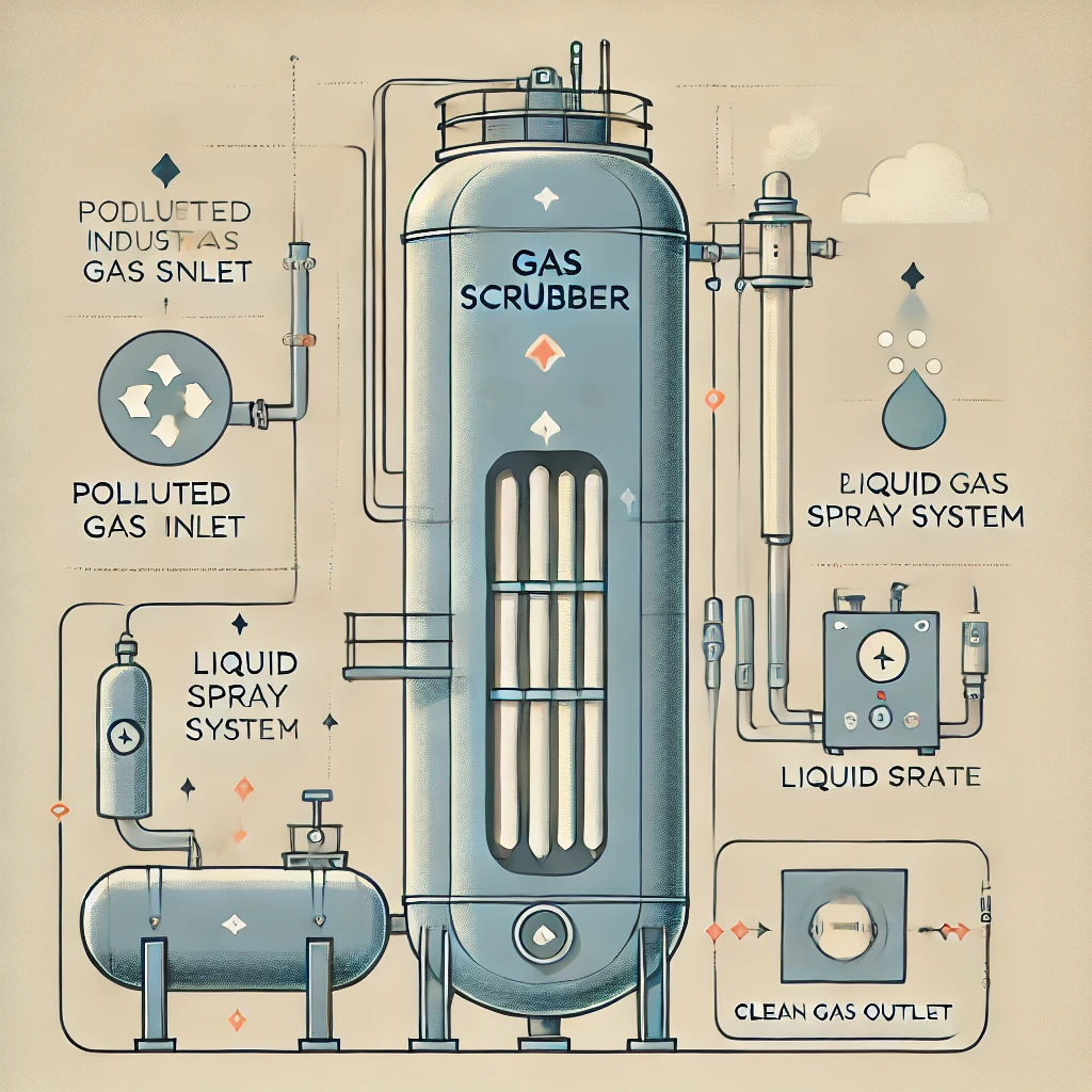 Como Funciona um Lavador de Gases